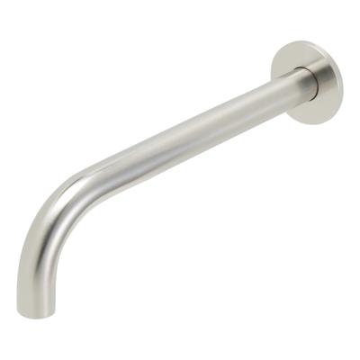 Wiesbaden inbouw-uitloop rond 30cm 1/2&apos;&apos; geborsteld staal