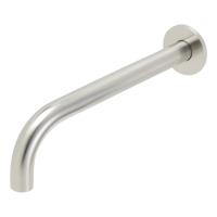 Wiesbaden inbouw-uitloop rond 30cm 1/2&apos;&apos; geborsteld staal - thumbnail