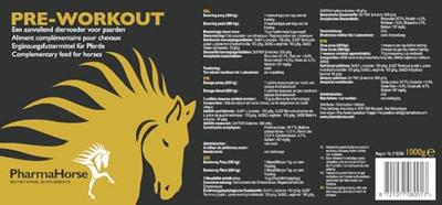 Post workout paard 3000 gram