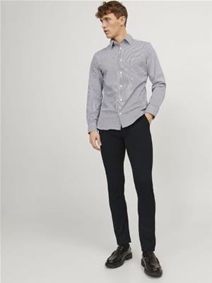 Jack & Jones 12159954 Jpstmarco Jjconnor Akm 769 Black Noos Chino Black