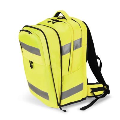 Dicota Hi-Vis 32-38 Liter Laptoprugzak Geschikt voor max. (laptop): 43,9 cm (17,3) Geel Dicota Hi-Vis 32-38 Liter Laptoprugzak Geschikt voor max. (laptop): 43,9 cm (17,3) Geel