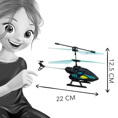 Radiografisch bestuurbare helikopter BUKI zwart Radiografisch bestuurbare helikopter BUKI zwart