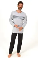 Heren pyjama katoen - Simple - Betaalbare mannen pyjama lange mouwen - thumbnail