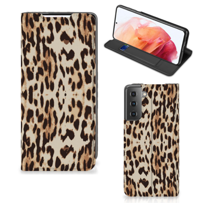 Samsung Galaxy S21 | Hoesje maken | Leopard