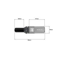 Schroevenkit OMP OMPS09971204 28 mm Grijs M12 x 1,25 - thumbnail