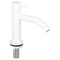 Differnz koudwaterkraan Mix & Match gebogen mat wit - thumbnail