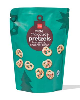 HEMA Witte chocolade pretzels 100g