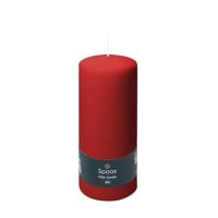 Cylinder d8h20 cm rood Spaas - Spaas - thumbnail