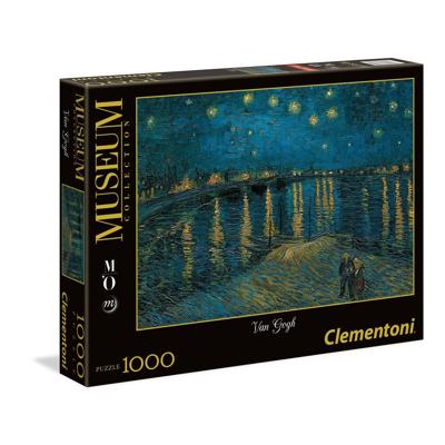 Clementoni legpuzzel Museum Collection - Van Gogh 1000 stukjes Clementoni legpuzzel Museum Collection - Van Gogh 1000 stukjes