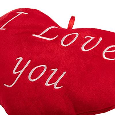 Knuffelbeer Bruin 50cm met HartKussen 32cm