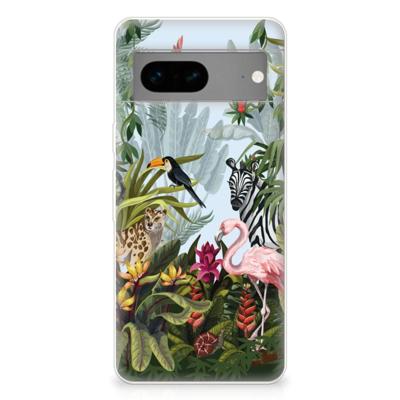 TPU Hoesje voor Google Pixel 7 Jungle