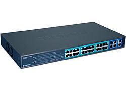 TPE-224WS Web Smart PoE Switch - Switch - Beheerd - 24 x 10/100 (PoE) + 2 x 10/100/1000 - desktop - PoE TPE-224WS Web Smart PoE Switch - Switch - Beheerd - 24 x 10/100 (PoE) + 2 x 10/100/1000 - desktop - PoE