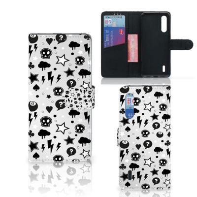 Telefoonhoesje met Naam Xiaomi Mi 9 Lite Silver Punk Telefoonhoesje met Naam Xiaomi Mi 9 Lite Silver Punk