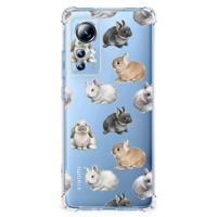Case Anti-shock voor Xiaomi 12 Lite Konijntjes - thumbnail