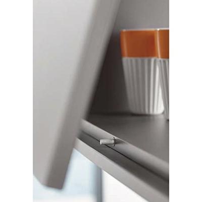 Blum set regelbare TIP-ON - lang - Carbon zwart - 956A1004