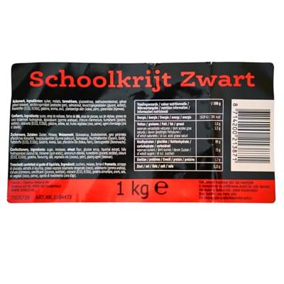 Venco - Schoolkrijt Zwart - 1kg