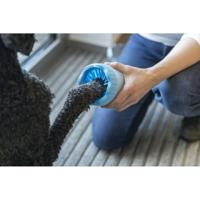 TRIXIE POOTREINIGER VOOR DE HOND SILICONE / PP BLAUW - thumbnail