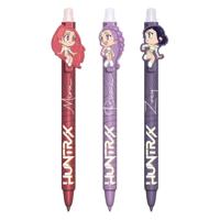 KPop Demon Hunters Gel Pens 3-Pack Erasable - thumbnail