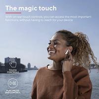 Trust Mobile Primo Touch Draadloze Bluetooth Oordopjes Wireless Earphones, 10 Uur Speeltijd in Totaal, Ingebouwde Microfoon, TWS, voor PC, Laptop, Smartphone, Tablet - Wit - thumbnail