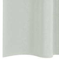 Gordijnen voile met roedezakken 2 st lichtgrijs - thumbnail