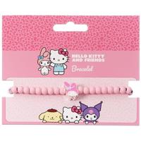 Hello Kitty Bracelet pink beads with My Melody Charm 21 cm - thumbnail