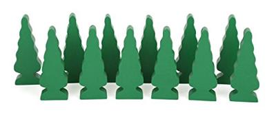Houten treinbaanset XXL - 100 stuks - spoorwegen