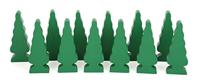Houten treinbaanset XXL - 100 stuks - spoorwegen - thumbnail