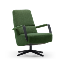 Fauteuil X-108 Donkergroen Stof - thumbnail