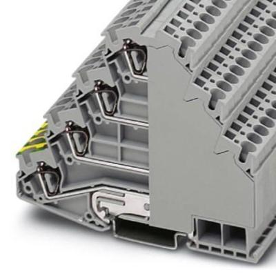 Phoenix Contact 3038338 Motoraansluitklem 6.2 mm Spanveer Grijs 50 stuk(s)