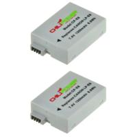 ChiliPower LP-E8 accu voor Canon - 1300mAh - 2-Pack - thumbnail