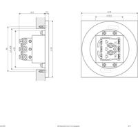 EVN LQ41802 EVN Lichttechnik LED-wandinbouwlamp LED LED vast ingebouwd 1.8 W RVS - thumbnail