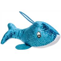 Lg-imports Knuffel Dolfijn Junior 14 Cm Pluche Lichtblauw - thumbnail