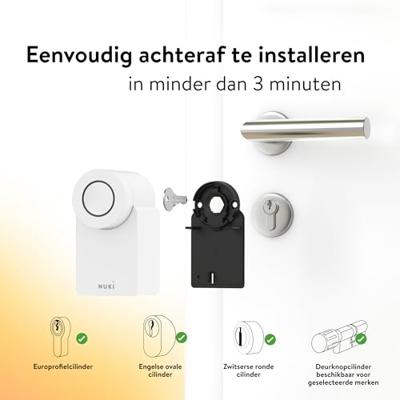 NUKI Smart Lock GO Slim deurslot