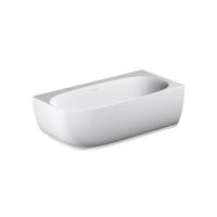 Riho Phatos Halfvrijstaand bad - 170x80cm - hoek rechts - acryl - glans wit B165001005 - thumbnail