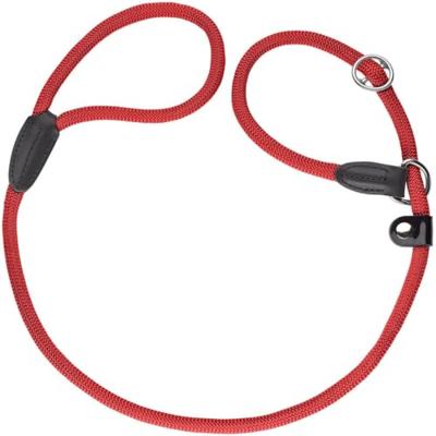 Hunter retrieverlijn met stop freestyle rood