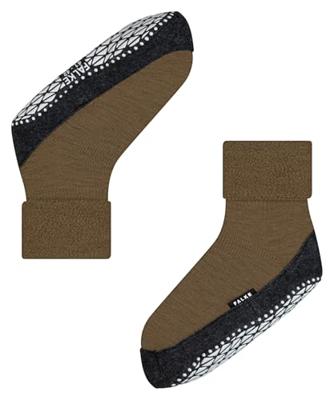 Falke Cosyshoe Slof Heren Wood 43-44