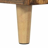 Kattenhuis Gerookt eiken 51 x 30 x 52 cm Bewerkt hout - thumbnail