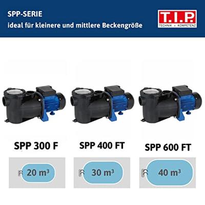 T.I.P. - Technische Industrie Produkte 30442 SPP 300 F Zwembadpomp 8000 l/h 8.5 m T.I.P. - Technische Industrie Produkte 30442 SPP 300 F Zwembadpomp 8000 l/h 8.5 m