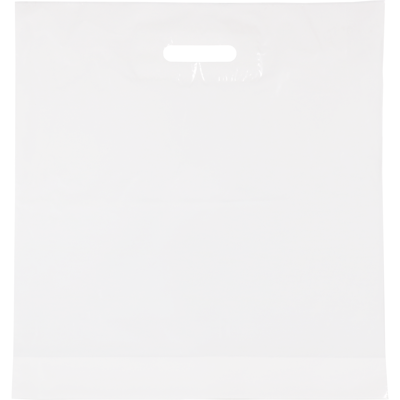 Tas | LDPE | 45x 4x50cm | draagtas | wit | 500 stuks Tas | LDPE | 45x 4x50cm | draagtas | wit | 500 stuks