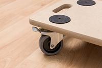 Metafranc Meubelroller 590X290 Mdf/Tpe Fs W - WU0821390 - thumbnail