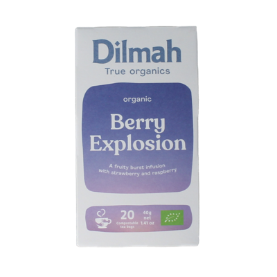 Dilmah Berry explosion tea bio 20 Zakjes Dilmah Berry explosion tea bio 20 Zakjes