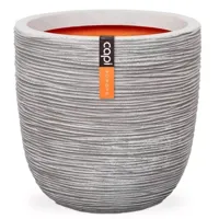 Capi pot bol rib - Ø54 cm ivoor - thumbnail