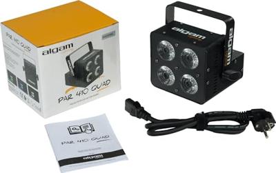 Algam Lighting PAR 410 QUAD LED-par 4x 10W RGBW - thumbnail