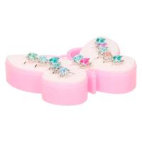 Ringenset in Vlinderdoosje, 12st. - thumbnail