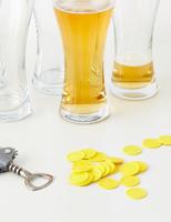 Sigel SI-WM004 Waardemunten Kunststof 100 Stuks 25mm Bier Geel - thumbnail