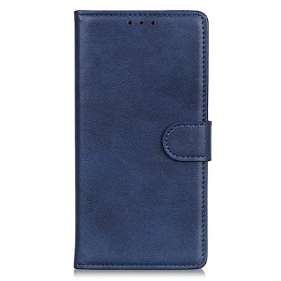 Casecentive Leren Wallet case met sluiting iPhone 13 Mini blauw