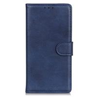 Casecentive Leren Wallet case met sluiting iPhone 13 Mini blauw - thumbnail