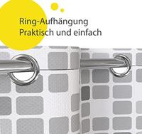 EISL Douchegordijn - Mozaïek Grijs - BA0403 BA0403 - thumbnail