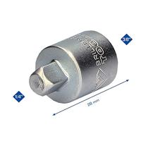 Brilliant Tools BT021905 BT021905 Dopsleuteladapter Aandrijving 3/8 (10 mm) 27 mm 1 stuk(s) - thumbnail