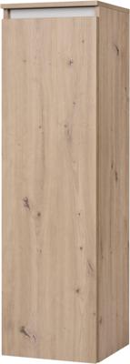 Saqu Gaia halfhoge kast links 35x34x120cm naturel eiken